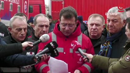 İBB ekipleri deprem bölgesindeki Hatay'a doğru yola çıktı: İmamoğlu'ndan açıklama