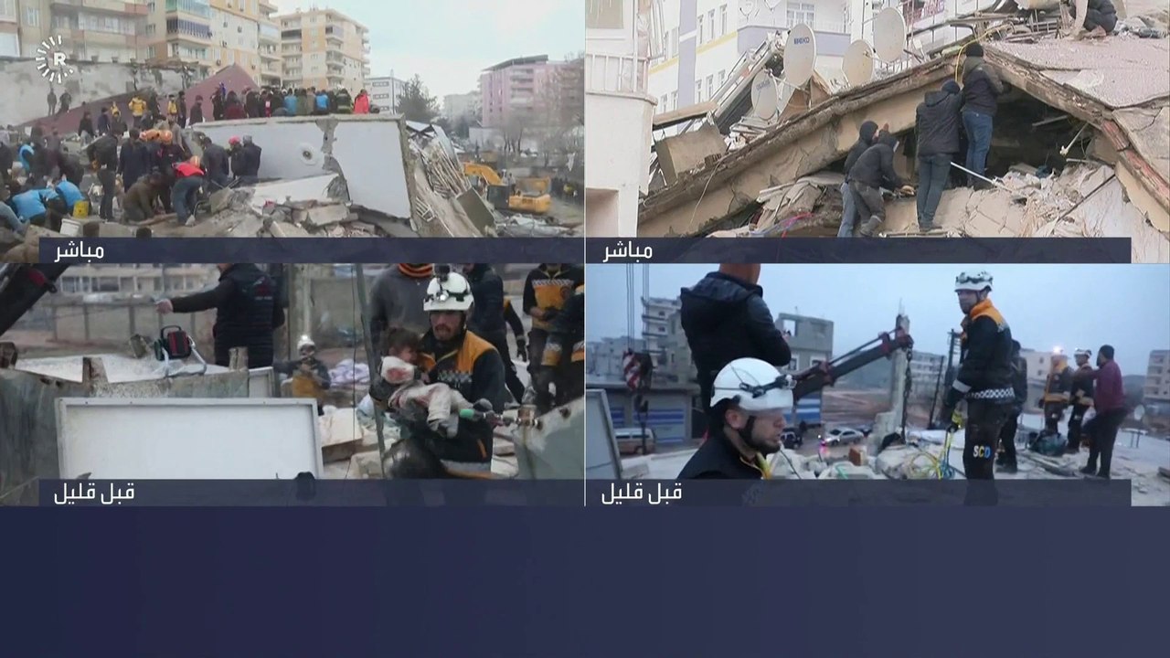 مصادر صحفية لـ #العربية: عدد من النقاط الطبية سويت بالأرض في الشمال السوري جراء الزلزال   #سوريا