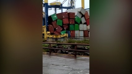 Deprem İskenderun limanına da zarar verdi