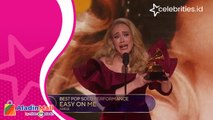 Adele Nangis saat Menangkan Best Pop Solo Perfomance Grammy Awards 2023, Kalahkan Harry Styles