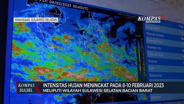 Intensitas Hujan Meningkat Pada 8-10 Februari 2023