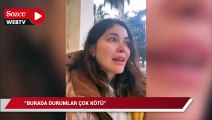 Volkan Demirel'in eşi Zeynep Demirel de gözyaşlarını tutamadı