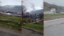 Deprem'den acı görüntüler gelmeye devam ediyor! Kahramanmaraş'ta bir köy neredeyse tamamen yıkıldı