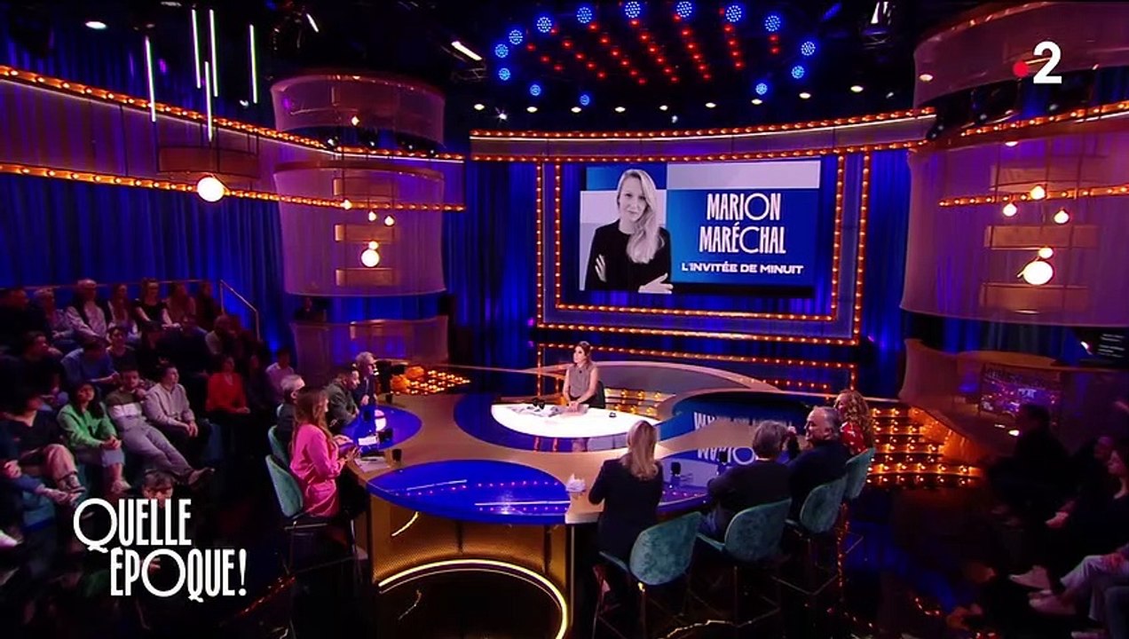 "Faites des blagues, ça marche mieux !" : Echange tendu entre Waly Dia et Marion Maréchal dans "Quelle époque"