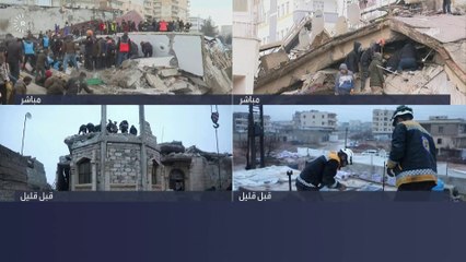 نائب الرئيس التركي: 284 قتيلا وأكثر من 2000 جريح حصيلة الزلزال في تركيا حتى الآن