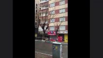 Terremoto Turchia, palazzo si sbriciola in pochi secondi - Video