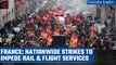 France: Protests against pension reforms to hamper rail and air traffic on Tuesday | Oneindia News