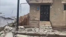 صور متداولة للدمار الذي تسبب فيه الزلزال ببلدة عفرين السورية