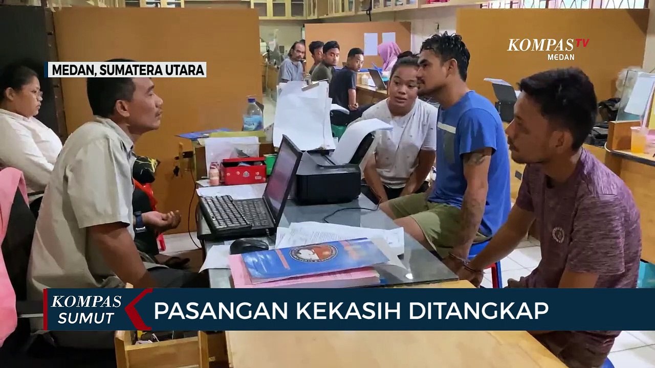 Satresnarkoba Polrestabes Medan Tangkap Pasanga...