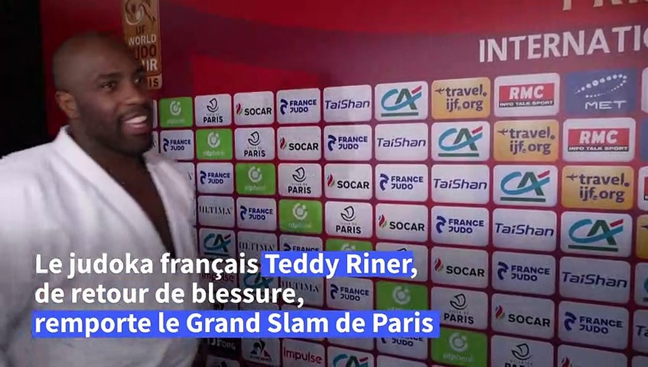 Judo: Teddy Riner, de retour de blessure, rempo...