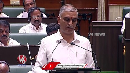 Telangana Budget Pegs Rs 2.9 Lakh Crore Expenditure For 2023-24 _ Harish Rao _ V6 News (1)