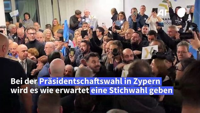 Zypern: Früherer Außenminister Christodoulides liegt bei Präsidentenwahl vorne