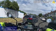 Joseph Ward reverses into police motorcyclist