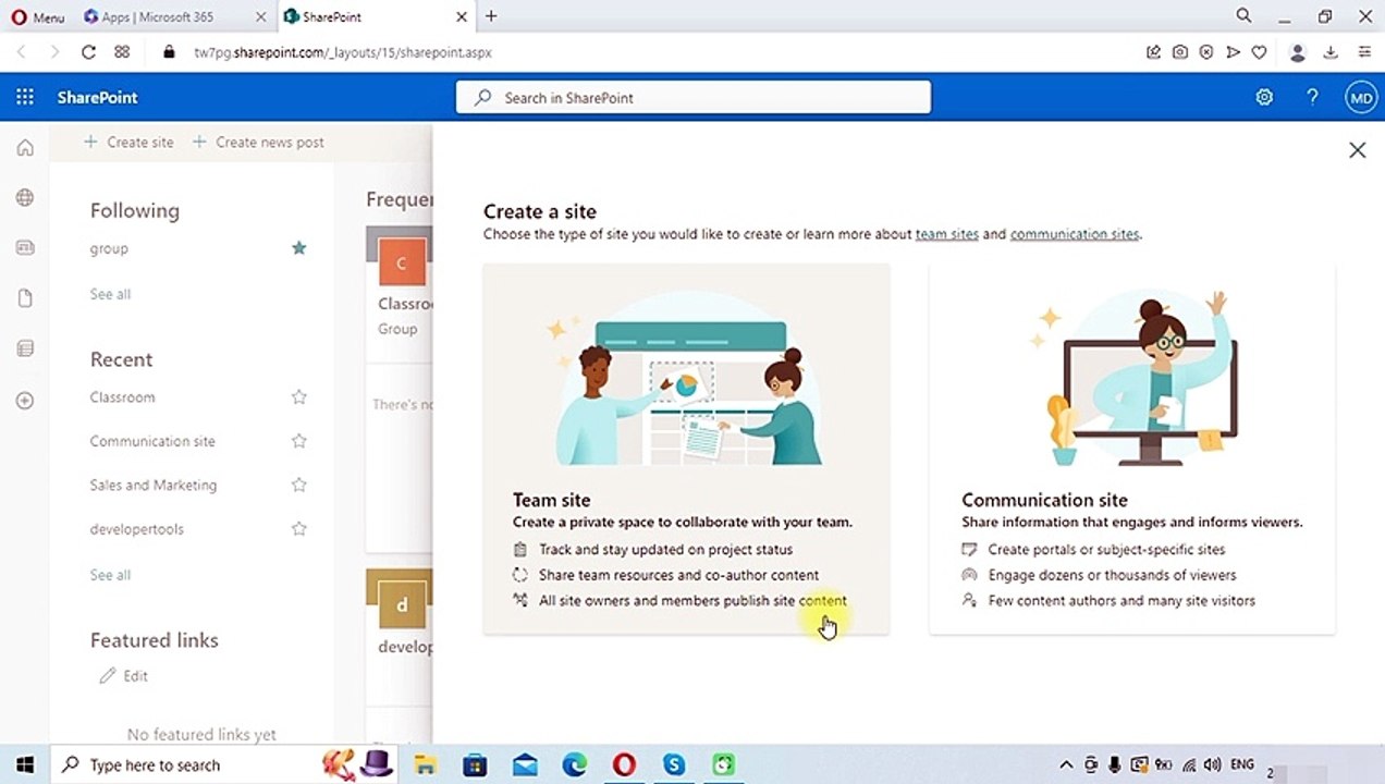 How to Create a SharePoint Site? Step-by-Step Guide by CloudBik