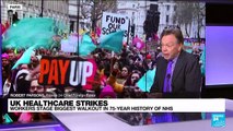 UK healthcare strikes: British govt urges workers to call off walkouts