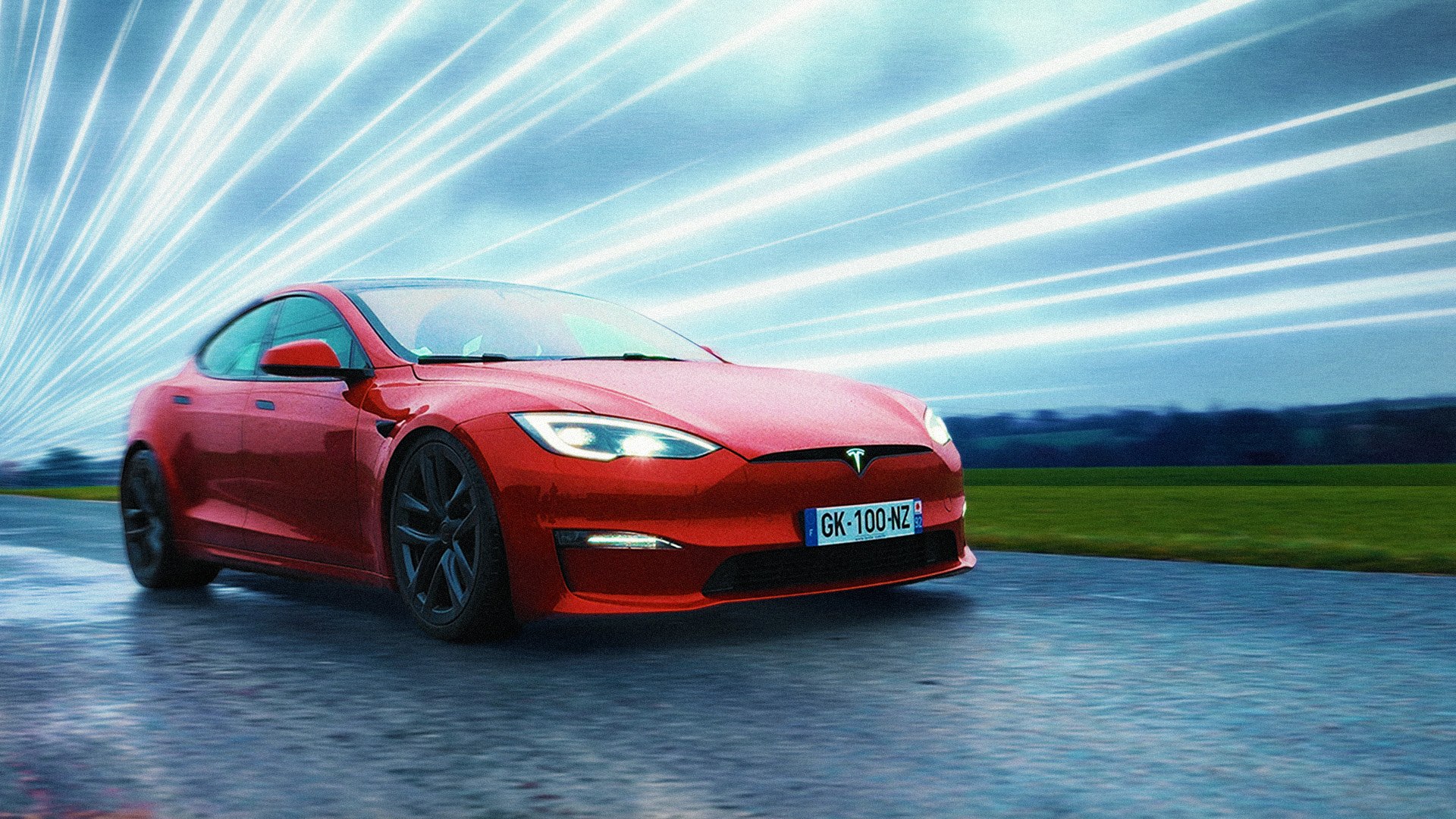 On a testé l'accélération HALLUCINANTE de la Tesla Model S Plaid (100kmh en  2,1s) - Vidéo Dailymotion