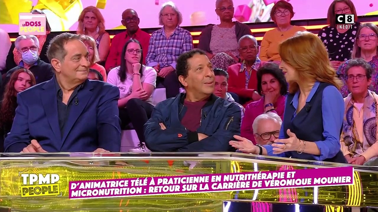 Véronique Mounier sur le plateau de TPMP People.