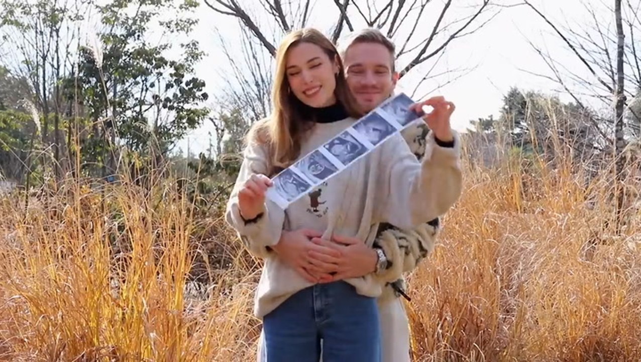 YouTuber PewDiePie announces he is expecting fi...
