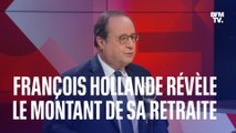 “J’ai 4000 € de retraite en tant qu’ancien président de la République”, confie François Hollande