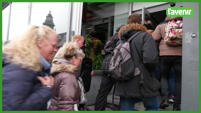 Des militants envahissent le siège du PS à Bruxelles