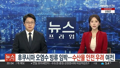 후쿠시마 오염수 방류 임박…수산물 안전 우려 여전