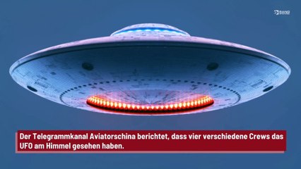 UFO während der Rede von Wladimir Putin gesichtet