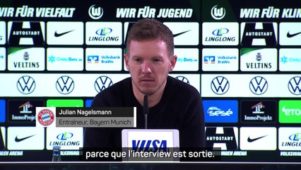 Nagelsmann concentré sur la recherche d'un capitaine au milieu du fiasco Neuer