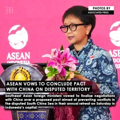 Asean vows to conclude pact with China on disputed territory