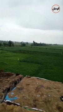 منخفض جوي وأمطار تضرب سواحل ومدن كفر الشيخ.. ووقف حركة الصيد