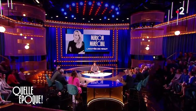 Clash entre Marion Maréchal et Waly Dia dans Quelle époque le samedi 4 février 2023 sur France 2