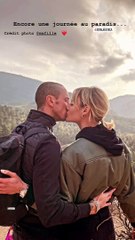 Frédérick Bousquet et sa compagne, Jessica