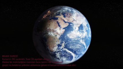 37 BELED SURESİ TÜRKÇE MEALİ