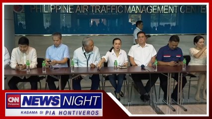 Mga senador ininspection ang air traffic management center | News Night