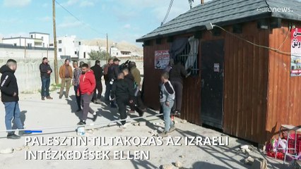 Öt palesztin fegyverest lőttek le egy razzián izraeli kommandósok