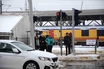 Balıkesir'de kar ulaşıma engel olmadı