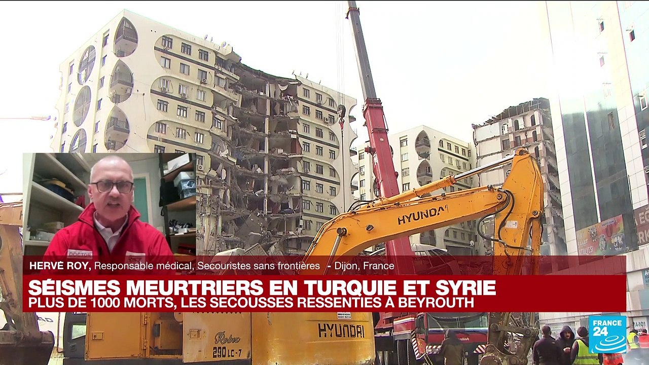 Séisme en Turquie : "la première urgence est d'aller sauver les victimes encore bloquées sous les décombres"