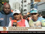 Caracas | Movimiento por la Paz y la Vida promueve el deporte de la moto pirueta en San Agustín