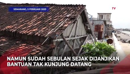 Rumah Warga Semarang Rusak Diterjang Ombak, tetapi Bantuan Tak Kunjung Datang
