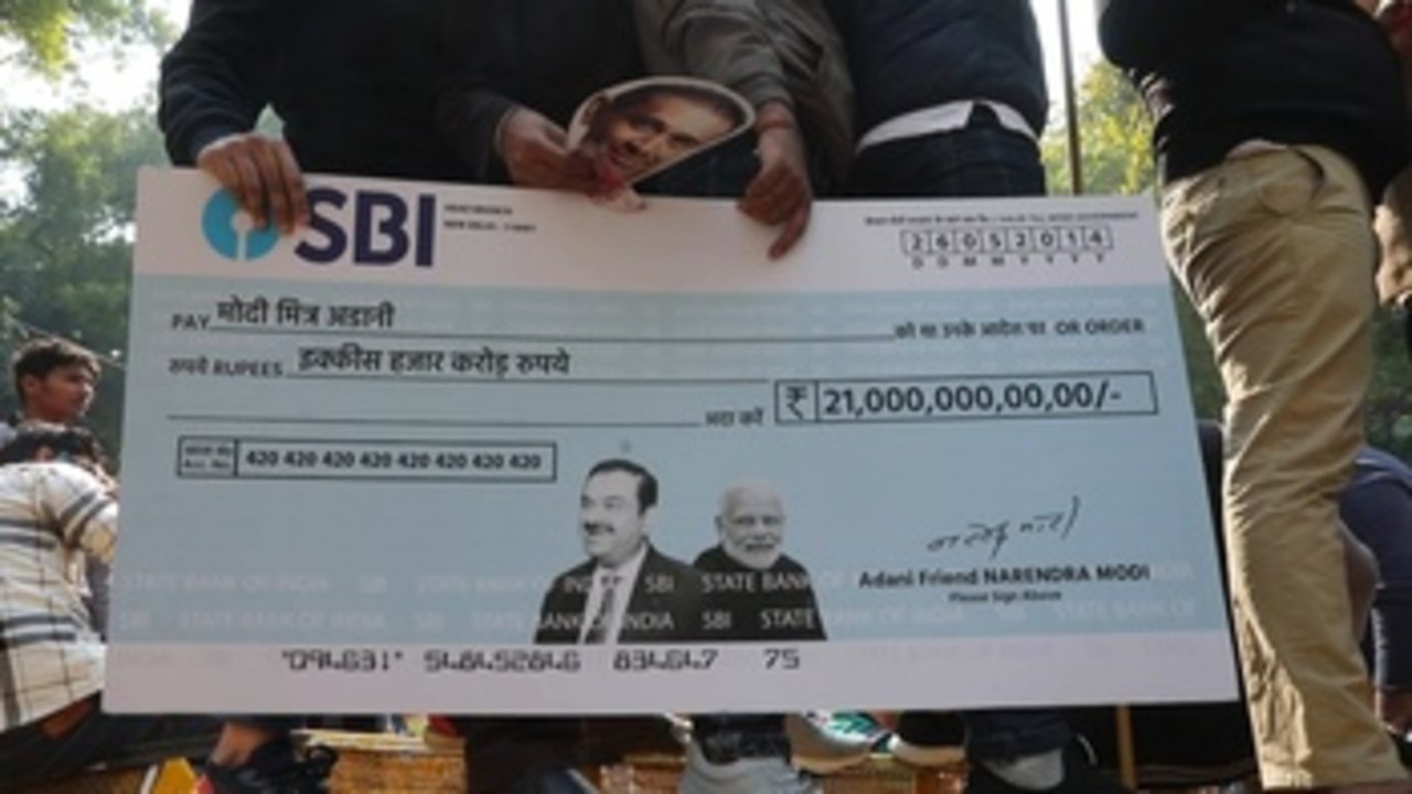 El silencio por el caso Adani desata las protestas de la oposición en India