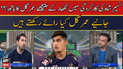 Umar Gul comments on improvement in Naseem Shah's performance