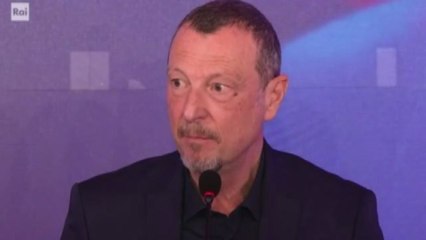 Sanremo, Amadeus dà l'ordine di uscita delle due serate