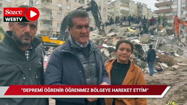 Mustafa Sarıgül deprem bölgesinde: Gün birlik günüdür
