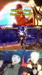 Ultimate Jutsu Naruto and Hinata | Naruto Ninja Strom 4