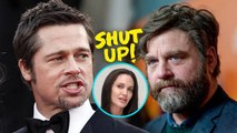 Brad Pitt humiliated when Zach Galifianakis scolded him for always standing behind Angelina Jolie