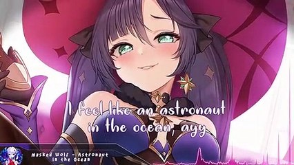 Nightcore Astronaut In The Ocean 🎶 | Lyrics & Remix