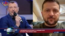 L’intervento di Zelensky a Sanremo 2023  un testo, non invierà video