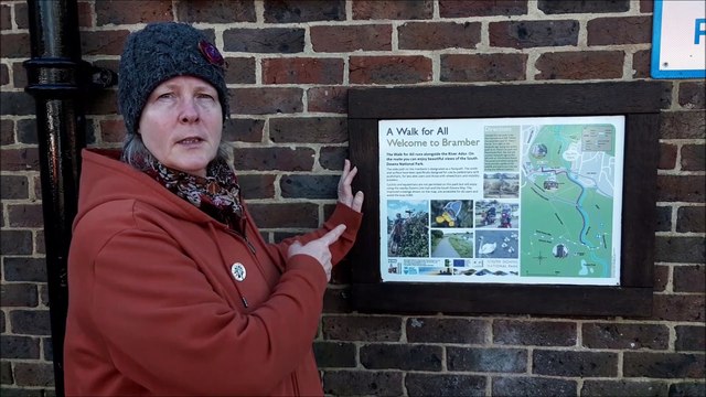 West Sussex Walks with Elaine Hammond Bramber A Walk For All