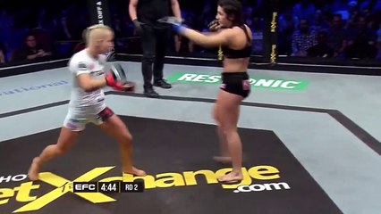 Unbelievable Women's MMA Fight in EFC History — You Have to See This🔥
