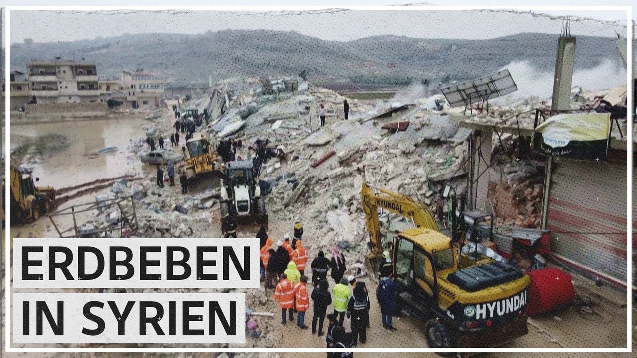 Erdbeben-Katastrophe: Verzweiflung und Hilfsangebote für Türkei und Syrien