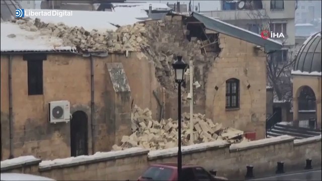 El terremoto de Turquía derrumba un castillo de 1.700 años patrimonio de la UNESCO